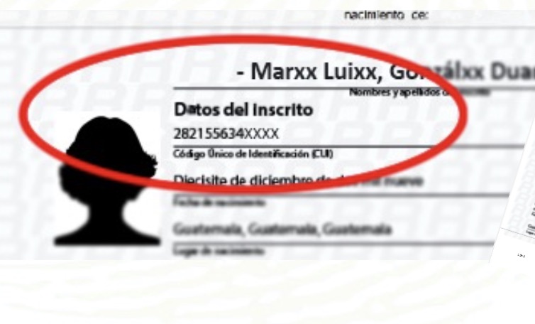 como obtener el CUI de un menor de edad